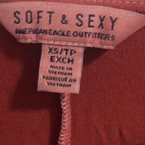 Burnt Orange AC Lace-Up Tank - Picture 3 of 4